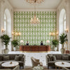 T8019105.3.0 | Kravet - Hotel Lobby Visualization (AI-generated, may not be to scale. Verify pattern scale with product specifications.)