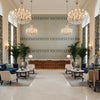 T8020100.113.0 | Kravet - Hotel Lobby Visualization (AI-generated, may not be to scale. Verify pattern scale with product specifications.)