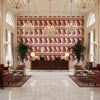 T8020100.19.0 | Kravet - Hotel Lobby Visualization (AI-generated, may not be to scale. Verify pattern scale with product specifications.)
