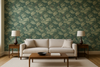 Marly Bleu | Scalamandre - living room room setting