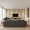 Chinese Lantern Lemon — Living Room Room Setting