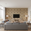 New Sevilla Ruby/Blue — Living Room Room Setting