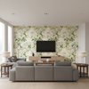 Chinese Peony Gold — Living Room Room Setting
