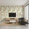 Chinese Peony Rose — Living Room Room Setting