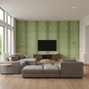 Indian Zag Leaf — Living Room Room Setting