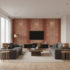 Indian Zag Paprika — Living Room Room Setting