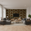 Jessup Sepia/Indigo — Living Room Room Setting
