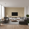 Dublin Linen Granite — Living Room Room Setting