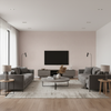 Dublin Linen Pink — Living Room Room Setting