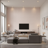 Dublin Linen Pink — Living Room Room Setting