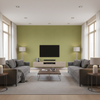 Dublin Linen chartreuse — Living Room Room Setting