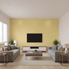 Dublin Linen pale yellow — Living Room Room Setting