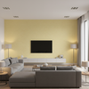 Dublin Linen pale yellow — Living Room Room Setting