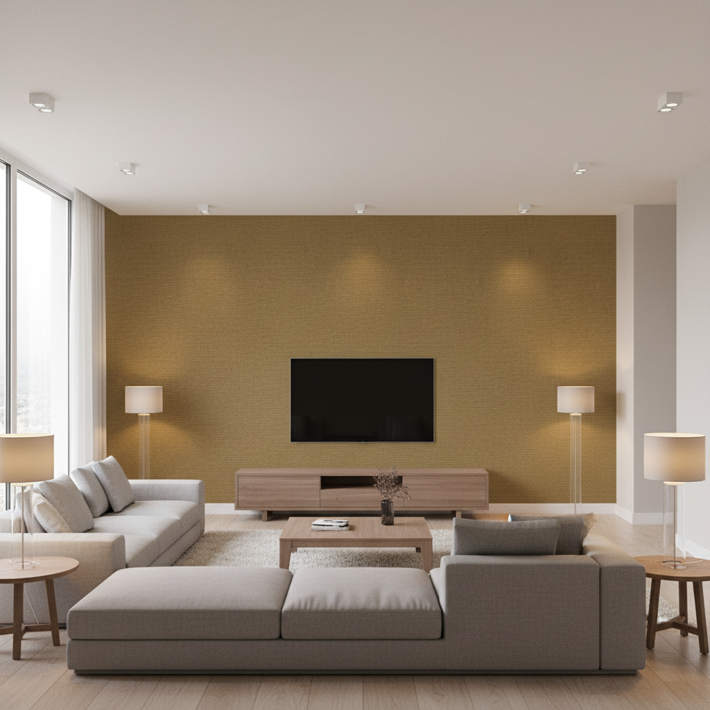 Dublin Linen Dune — Living Room Room Setting