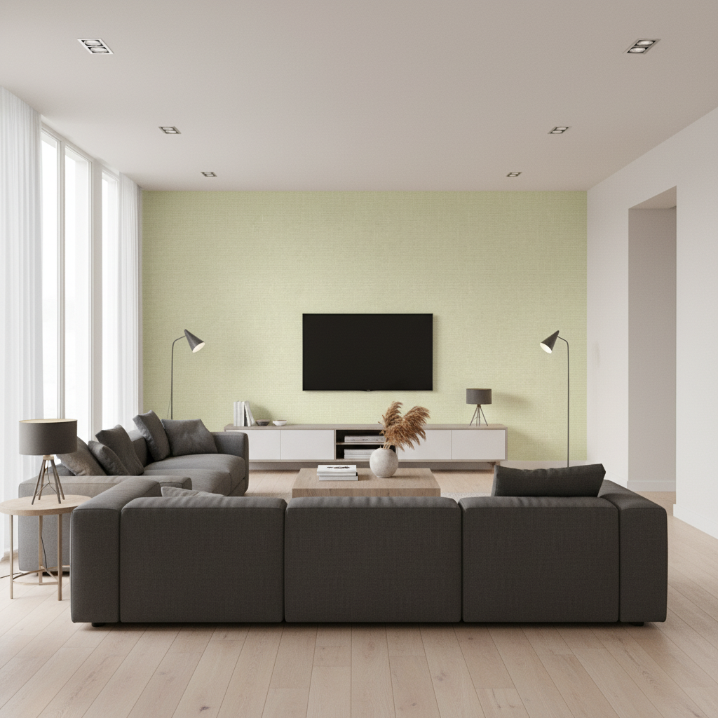 Dublin Linen Rain — Living Room Room Setting