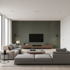 Dublin Linen Slate — Living Room Room Setting