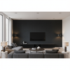 Dublin Linen Black — Living Room Room Setting