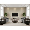 Watermill Linen beige — Living Room Room Setting