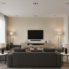 Watermill Linen beige — Living Room Room Setting
