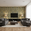 Tetbury Blue/Green — Living Room Room Setting