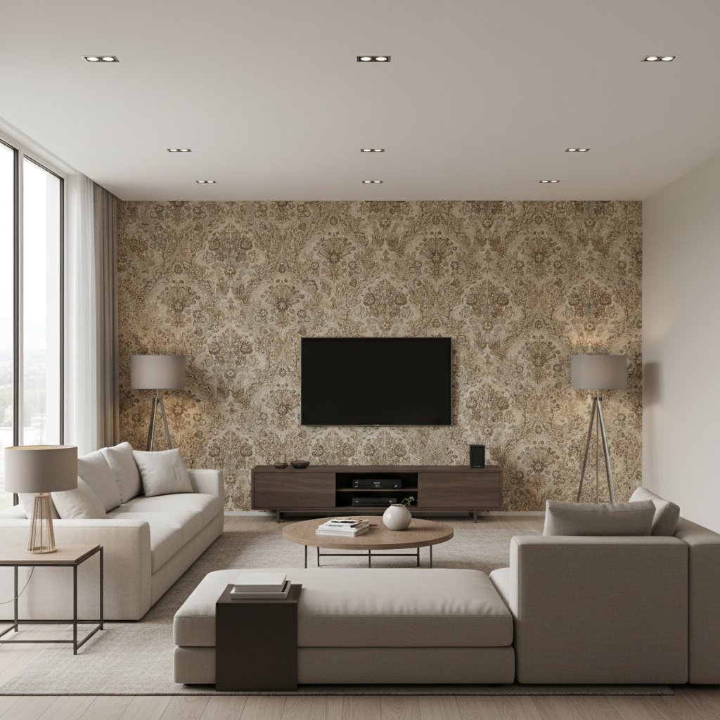 Tetbury Grey/Bisque — Living Room Room Setting
