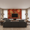 Lyndhurst Currant — Living Room Room Setting