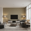 Chantilly Weave Vicuna — Living Room Room Setting