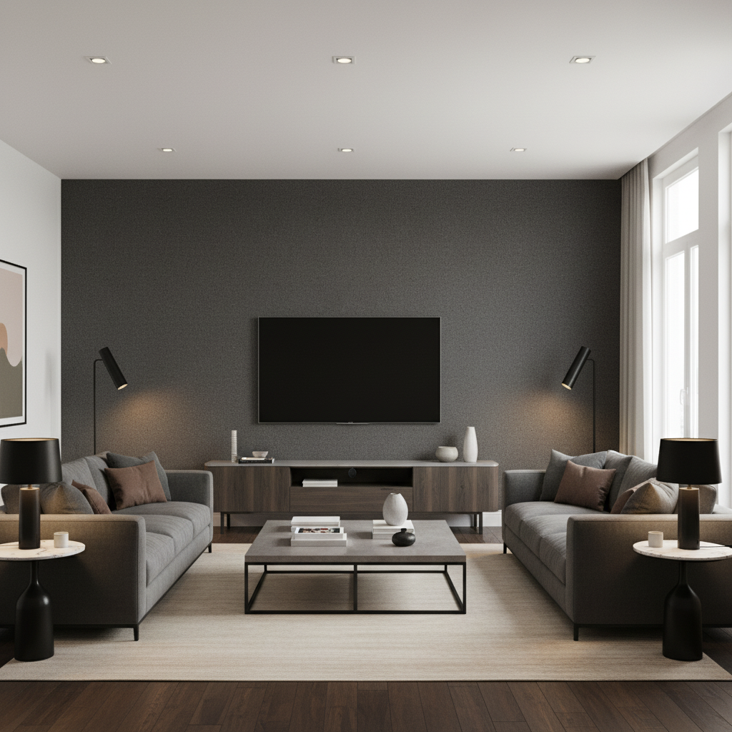 Bennett Coal — Living Room Room Setting
