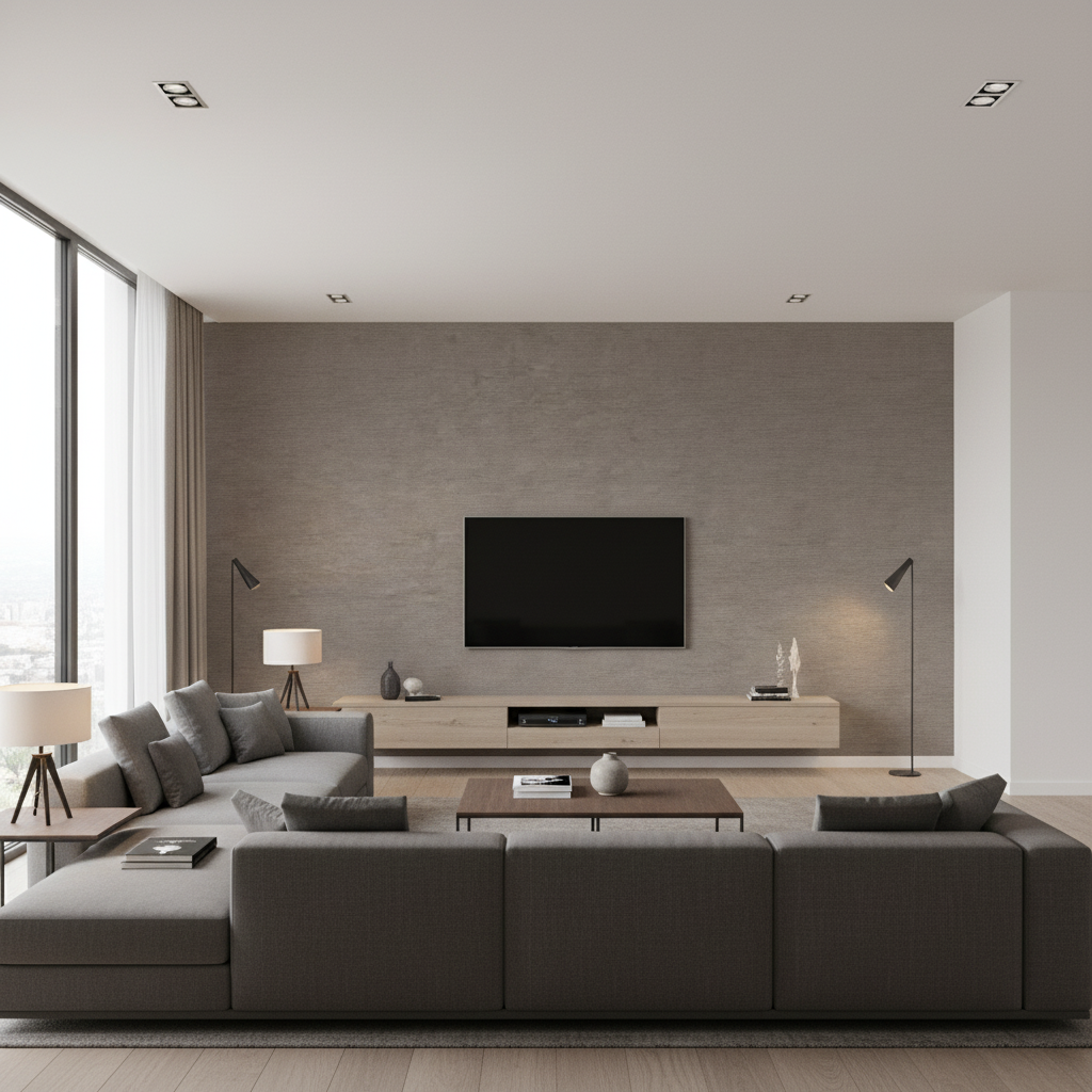 Queen Victoria Dusk — Living Room Room Setting