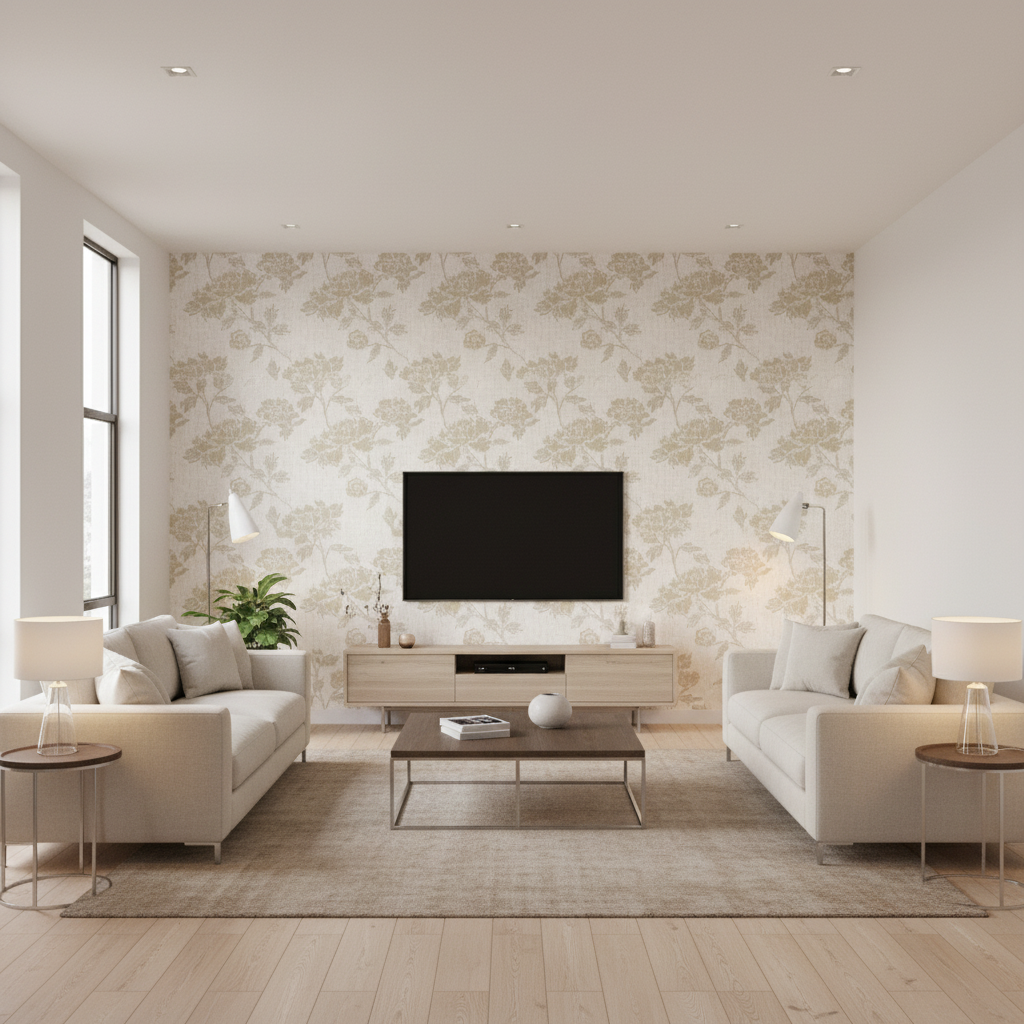 Graciela Ivory/Beige — Living Room Room Setting
