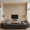 Oxford Velvet beige — Living Room Room Setting