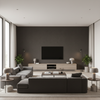 Oxford Velvet Gray — Living Room Room Setting