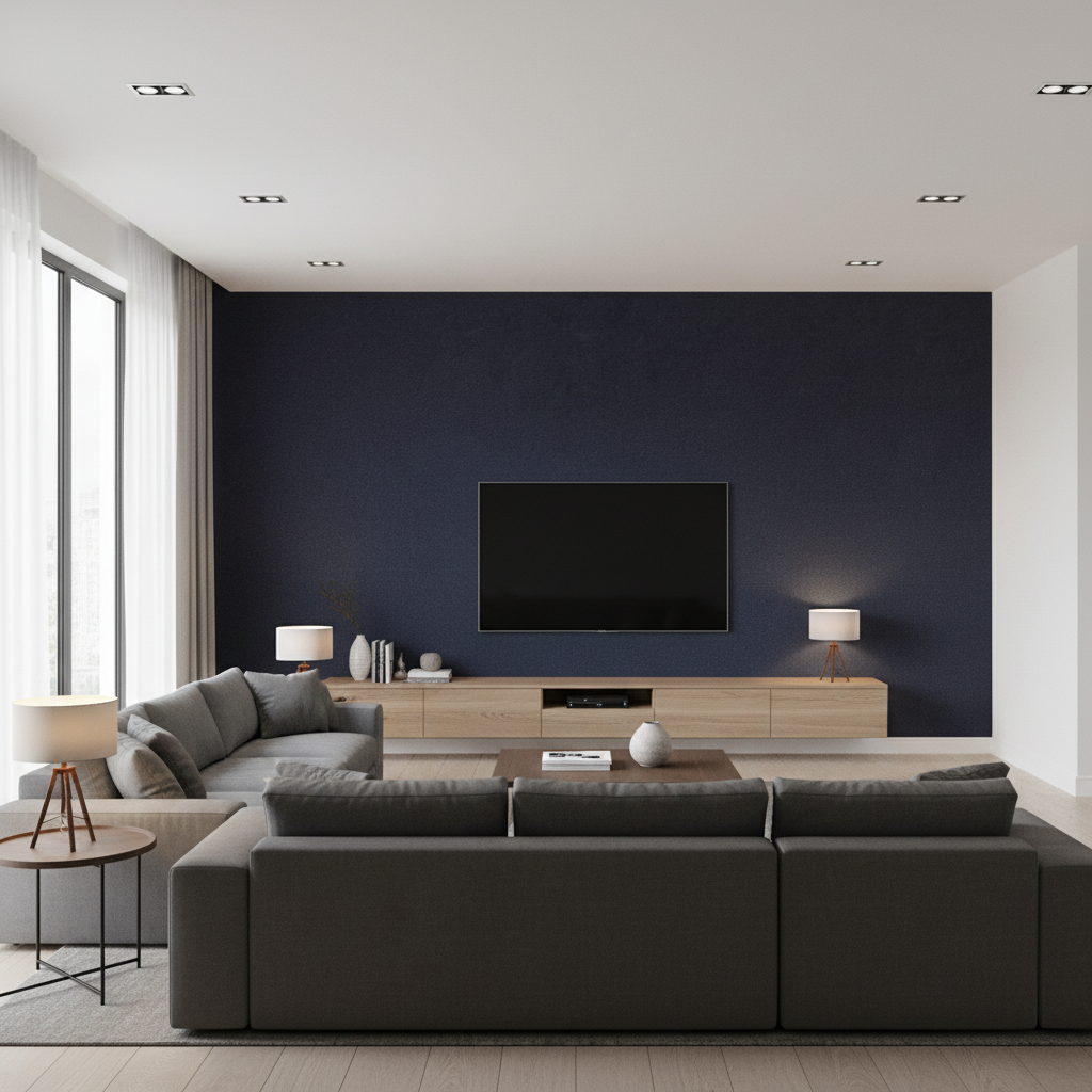 Oxford Velvet Royal — Living Room Room Setting