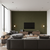 Oxford Velvet Forest — Living Room Room Setting
