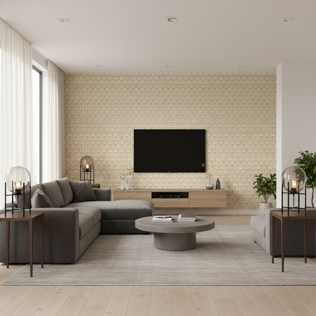 Lonsdale Ivory — Living Room Room Setting