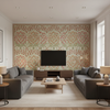 Sameera Spice/Berry — Living Room Room Setting