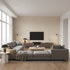 Skye Wool Flax — Living Room Room Setting