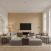 Skye Wool beige — Living Room Room Setting