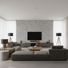 Skye Wool Koala — Living Room Room Setting