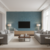 Skye Wool Calypso — Living Room Room Setting