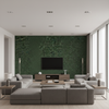 Skye Wool Bottle — Living Room Room Setting