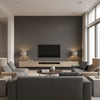 Skye Wool Pecan — Living Room Room Setting