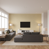 Lille Linen Bone — Living Room Room Setting