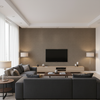 Lille Linen Bamboo — Living Room Room Setting