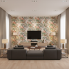 Chinese Lantern Ii Spring — Living Room Room Setting