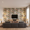Chinese Lantern Ii Spring — Living Room Room Setting