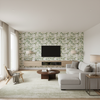 Davenport Print Greenery — Living Room Room Setting