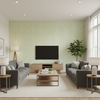 Laine Print Mist — Living Room Room Setting