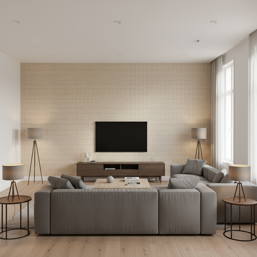 Kaya Ii Wheat — Living Room Room Setting