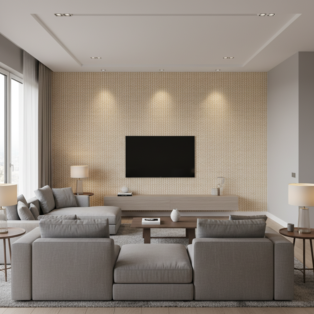 Kaya Ii Wheat — Living Room Room Setting